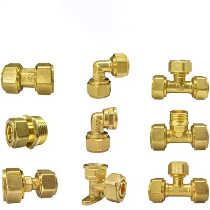 Brass y hose connector-3