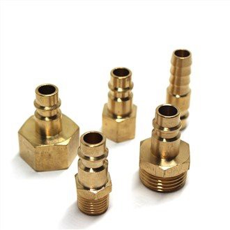 真鍮オスホースコネクタ