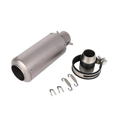 オートバイのエキゾーストパイプ